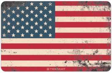 Image of TekMat Old Glory - American Flag Gun Cleaning Mat, 11 x 17, TEK17USFLAG01