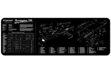 Image of TekMat Remington 700 Gun Cleaning Mat,12x36in,Black 36-REM700