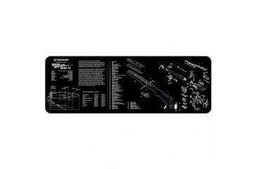 Image of TekMat Ruger Mini 14 Gun Cleaning Mat,12x36in,Black 36-MINI14