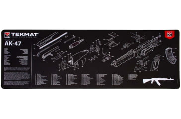 Image of TekMat Ultra 44 - AK-47 -Gun Cleaning Mat, Black, TEK-44-AK47