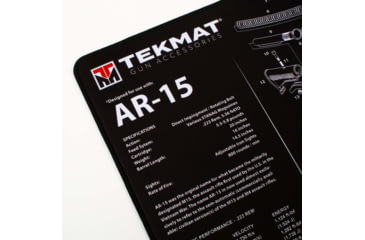 Image of TekMat Ultra 44 - AR-15 -Gun Cleaning Mat, Black, TEK-44-AR15