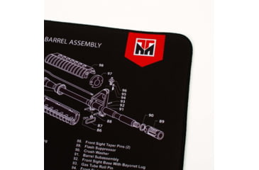 Image of TekMat Ultra 44 - AR-15 -Gun Cleaning Mat, Black, TEK-44-AR15