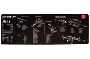 Image of TekMat Ultra 44 - AR-15 -Gun Cleaning Mat, Black, TEK-44-AR15