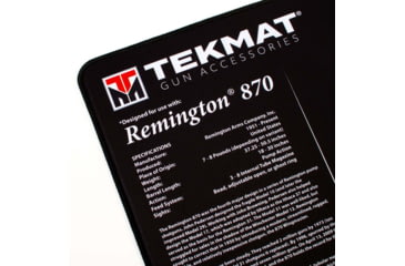 Image of TekMat Ultra 44 - Remington 870 Gun Cleaning Mat, Black, TEK-44-REM-870