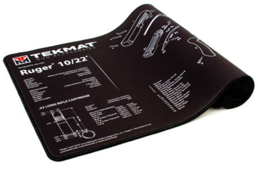 Image of TekMat Ultra 44 - Ruger 10/22 -Gun Cleaning Mat, Black, TEK-44-1022