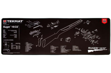 Image of TekMat Ultra 44 - Ruger 10/22 -Gun Cleaning Mat, Black, TEK-44-1022
