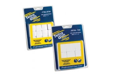 Image of Tetra Gun Premium Cotton Flannel Cleaning Patches .17-.22 Caliber 800 Per Package 1100C