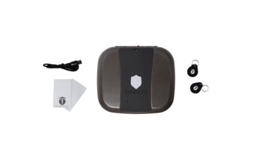 Image of The GunBox Echo Plus Biometric Safe, Wifi Enabled, Fingerprint/Keypad/RFID Access, Gun Smoke, GBEP-GS