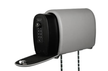 Image of The Headrest Safe Co. Slide Bundle, Leatherette, Dark Gray, HRSLIDEBUNDDGL02