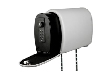 Image of The Headrest Safe Co. Slide Bundle, Leatherette, Light Gray, HRSLIDEBUNDLGL02