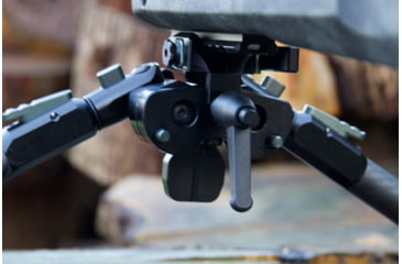 Image of Tier One ELR V2 Competition Bipod - QD Picatinny Tilt Only, Black, T1ELRBIPODQDT