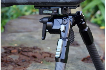 Image of Tier One ELR V2 Competition Bipod - QD Picatinny Tilt Only, Black, T1ELRBIPODQDT