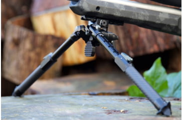 Image of Tier One ELR V2 Competition Bipod - QD Picatinny Tilt Only, Black, T1ELRBIPODQDT