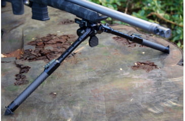 Image of Tier One ELR V2 Competition Bipod - QD Picatinny Tilt Only, Black, T1ELRBIPODQDT