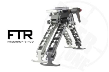 Image of Tier One FTR Bipod Grey Aluminum Freeland fit, T1FTRAFG