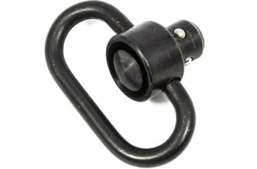 Image of Tiger Rock Push-Button Quick Detach Sling Swivel, Black, QD