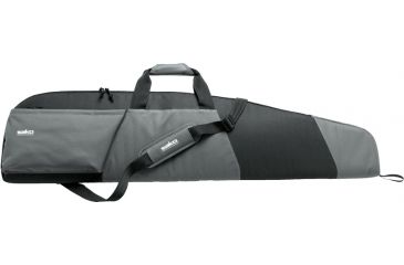 Image of Tikka Logo Soft Gun Case 52'' Scoped Rifle Dark Green/orange