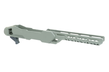 Image of Timber Creek Outdoors Enforcer Rifle Chassis OD Green Aluminum Fits Ruger 10/22 Compatible w/ MSR Buffer Tubes, ERC1022OD