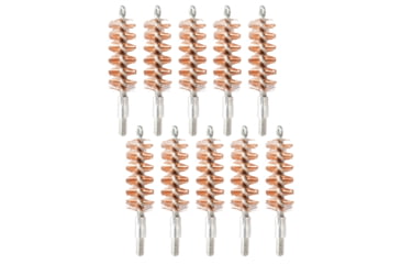 Image of Tipton .44 Caliber Handgun Bronze Bristle Bore Brushes, Bag of 10, 335060