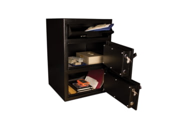Image of Tracker Safe Double Door Steel Deposit Safe, Black, DS302020DD-ESR