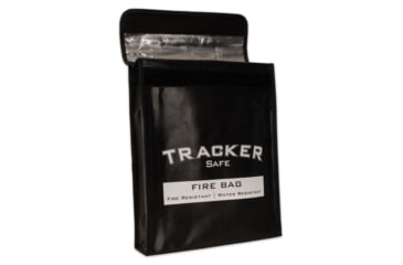 Image of Tracker Safe Fire/Water Resistant Bag, Large, Black, FB1512