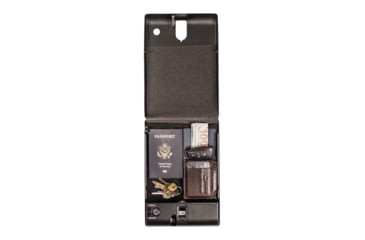 Image of Tracker Safe Single Pistol Safe-Biometric Lock, 10.75in, Black, SPS-03B