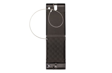 Image of Tracker Safe Single Pistol Safe-Biometric Lock, 12.6in, Black, SPS-04B