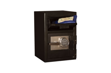 Image of Tracker Safe Steel Deposit Safe w/Hopper, Black, DS201414-ESR