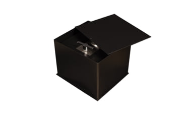 Image of Tracker Safe Steel Floor Safe w/Dial Lock, Black, FS121514-DLG