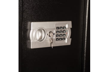 Image of Tracker Safe Steel Wall Safe w/E-Lock, Black, WS211404-E