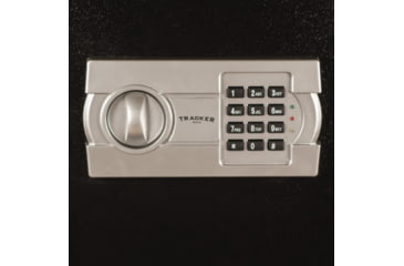 Image of Tracker Safe Steel Wall Safe w/E-Lock, Black, WS211404-E
