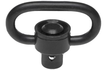 Image of Troy Black Steel Quick Detach Swivel, NSN - 1005-01-632-9325, SMOU-SSQ-00BT-00