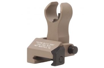 Image of Troy Top Mounted Deployable Front Sight, Front Tactical w/HK Style Housing, Flat Dark Earth, SSIG-FBS-FHFT-00