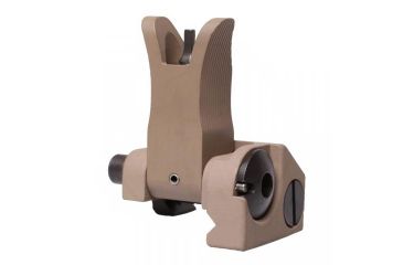 Image of Troy Top Mounted Deployable Front Sight, Front Tactical w/M4 Style Housing, Flat Dark Earth, SSIG-FBS-FMFT-00