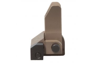 Image of Troy Top Mounted Deployable Front Sight, Front Tactical w/M4 Style Housing, Flat Dark Earth, SSIG-FBS-FMFT-00