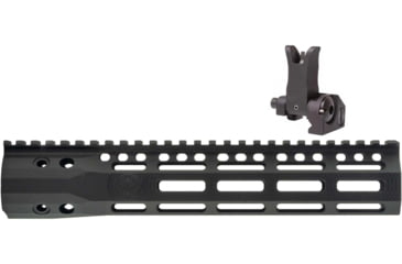 Image of Troy Iron Sight, AR-15, Front Tactical BlackTroy Industries SOCC Gen 2 Free Float M-LOK Black, 10.5in