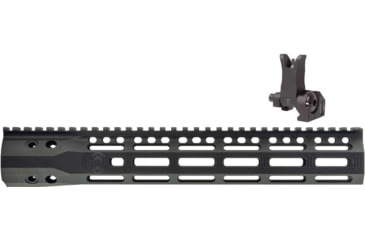 Image of Troy Iron Sight, AR-15, Front Tactical BlackTroy Industries SOCC Gen 2 Free Float M-LOK Black, 12.5in