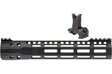 Image of Troy Iron Sight, AR-15, Front Tactical BlackTroy Industries X Series Free Float M-LOK Black, 10.5in