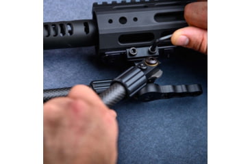 Image of TruGlo Tac Pod Carbon Pro Bipod, Sling Stud Mount, 9-13, Black, TG-TG8906L