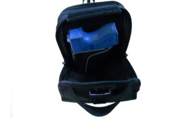 Image of TUFF Products M.O.L.L.E. Front Tactical Back-Up Pouch, Black Nylon, Med Auto 8879-NY