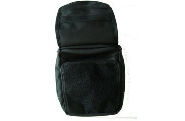 Image of TUFF Products M.O.L.L.E. Front Tactical Back-Up Pouch, Black Nylon, Med Auto 8879-NY