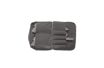 Image of Tuff Zone Deluxe Pistol Gun Case w/ Adjustable Shoulder Strap, Black, TZ-GP37