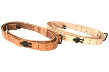 Image of U.S. Spec Model 1907 Leather Parade Sling, Natural Tan, ADJUSTABLE, WCA388NAT