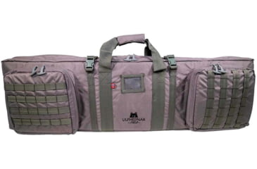 Image of Ulfhednar Double AR Gun Case w/Backpack Straps, Gray, UH035