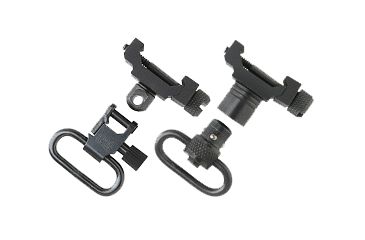 Image of Uncle Mike Swivel Attachment Fixed Black Picatinny 14050