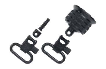 Image of Uncle Mike's Sling Swivels - QD BRN-BPS/A5 Cap Set 1in 1830-2