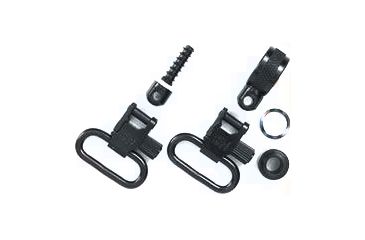 Image of Uncle Mike's 1in Black Sling Swivels for Browning BLR, Not Lightning - 1481-2 