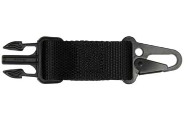 Image of United States Tactical Sling Adapter, 1.25 in, HK Hook, Black, UST-ADP00201QH