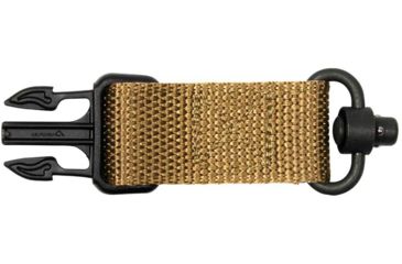 Image of United States Tactical Sling Adapter, 1.25 in, QD Hook, Coyote, UST-ADP00202QD