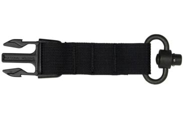 Image of United States Tactical Sling Adapter, 1 in, QD Hook, Black, UST-ADP00101QD